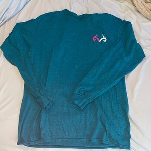 Womens real tree long sleeve